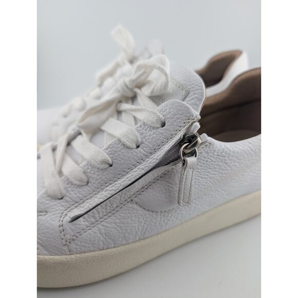 Giuseppe Zanotti Men\'s Size 9 White Leather Sneakers EU 42 Low Top Shoes main image 4